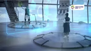 Illustrasi Adegan video klip dalam akun official 18th Asian Games 2018 (Sumber : Akun official18th Asian Games 2018)