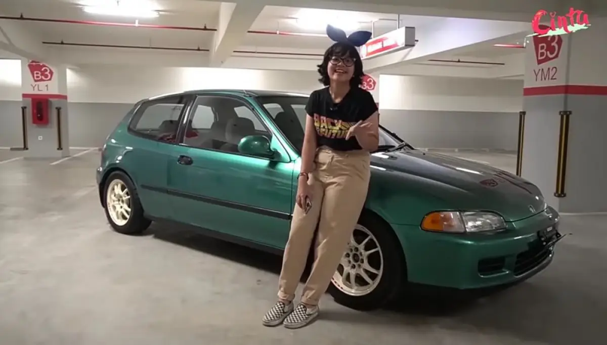 Honda Civic hingga Toyota AE, Ini 3 Seleb Muda Pecinta Mobil Tua! (Sumber : instagram/cintakuya)