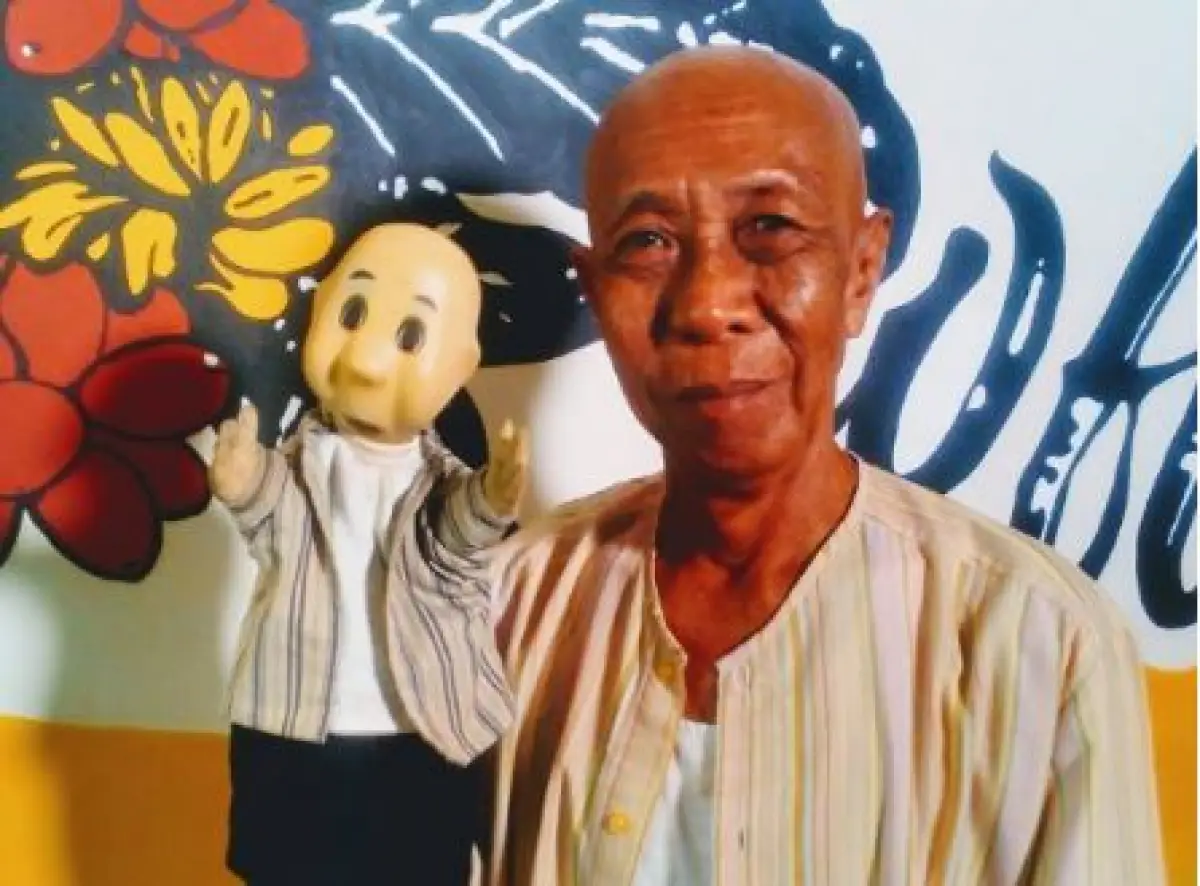 Potret Pak Ogah (Sumber : facebook/eyang ogah)