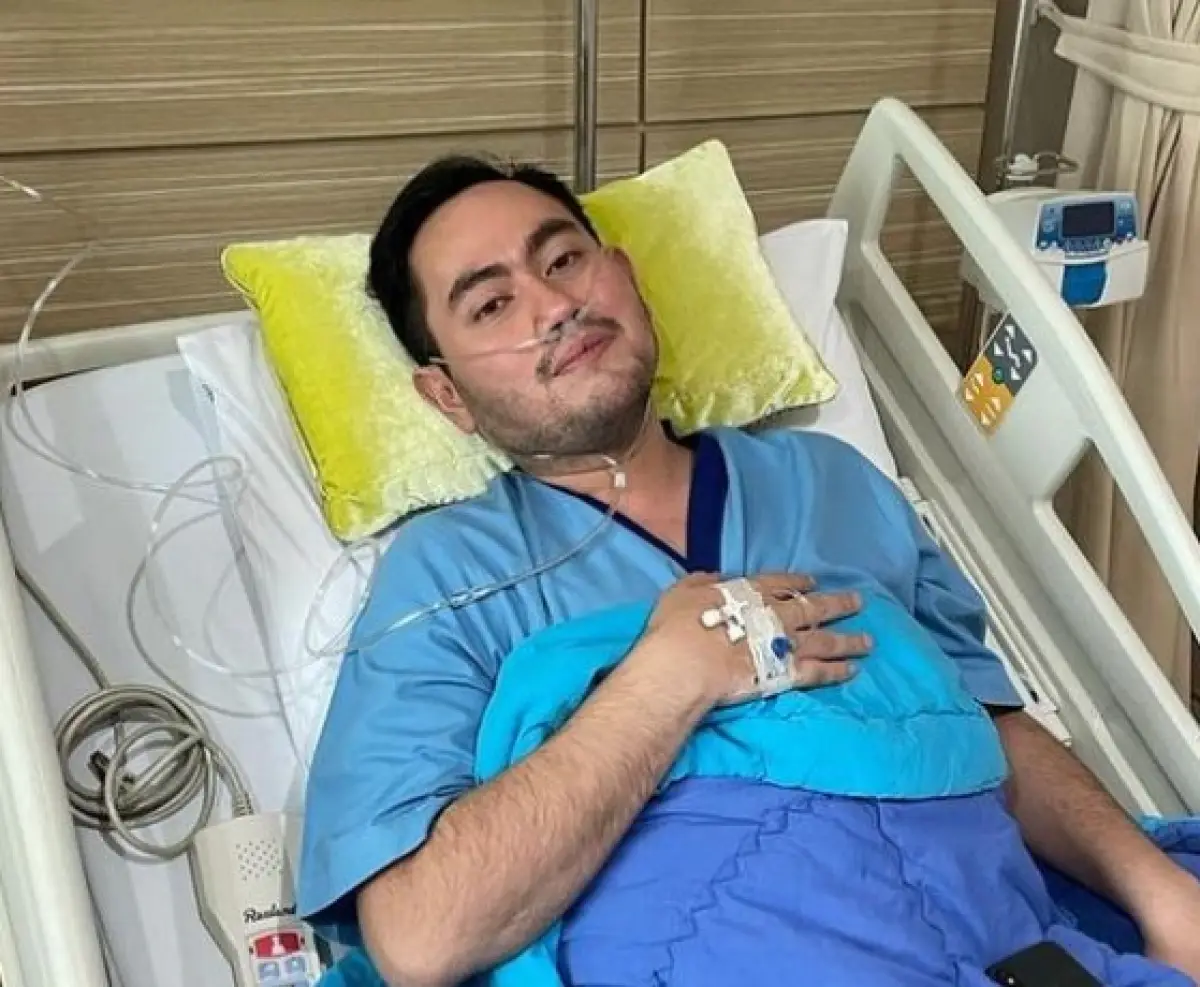 Potret Nassar ketika sakit (Sumber : Instagram/kingnassar88)