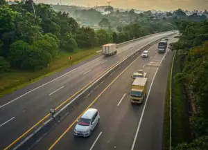 Tahukah Kamu, Jalan Tol Punya Jalur Pendaratan Darurat Mobil Rem Blong? (FOTO: INSTAGRAM/infobandungraya)