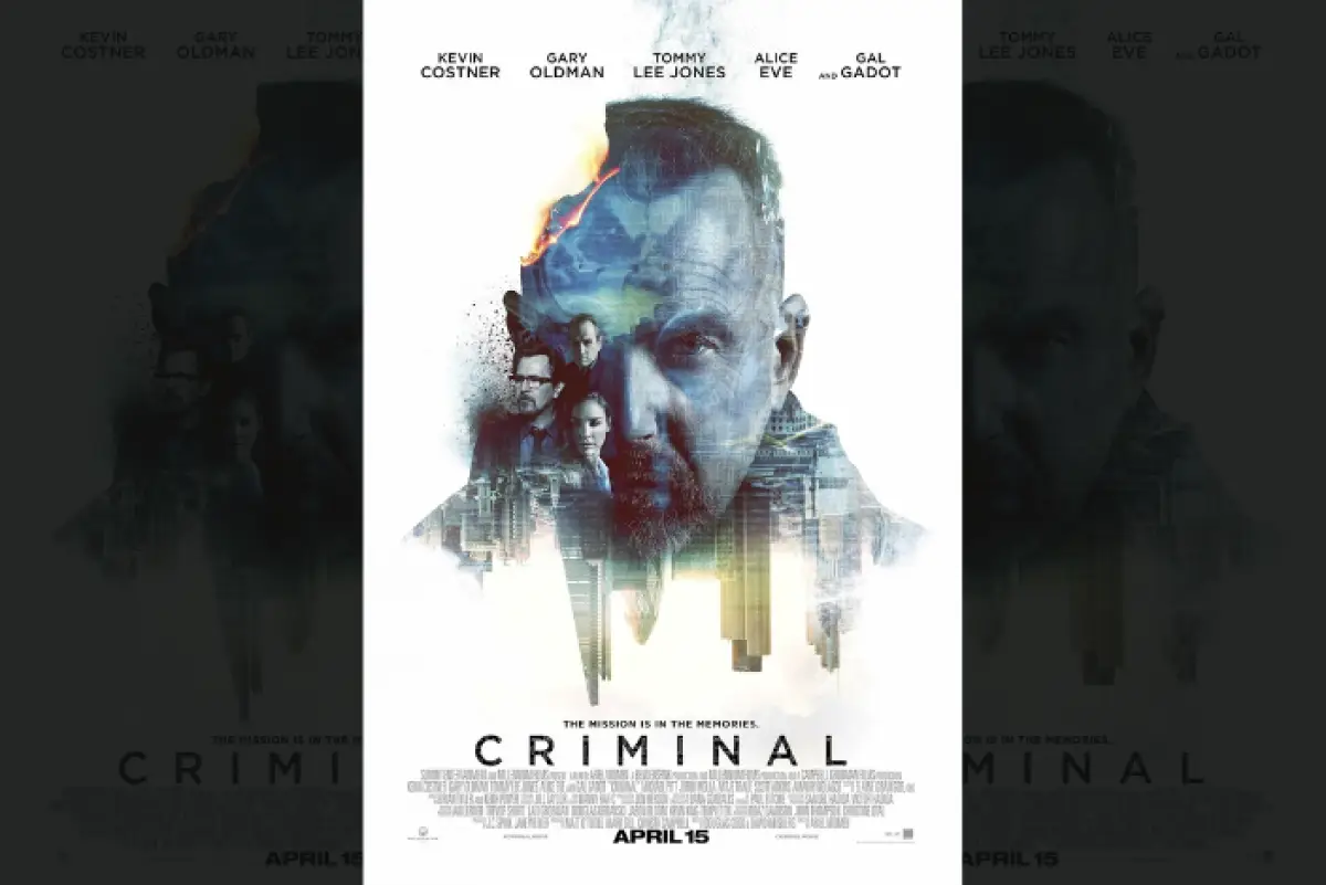 Poster film Criminal. (Sumber : Twitter/@paxtondom)