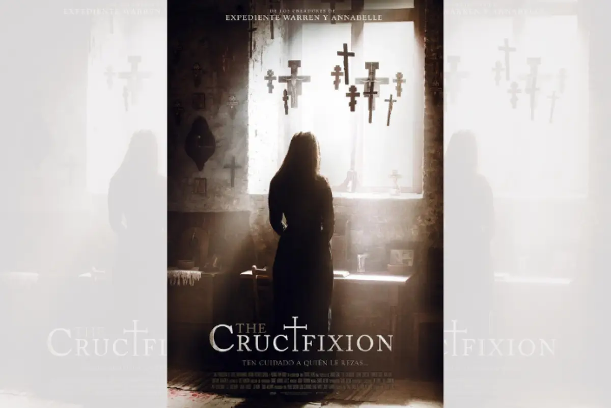 Poster film The Crucifixion. (Sumber : Twitter/@marinaoortizz)
