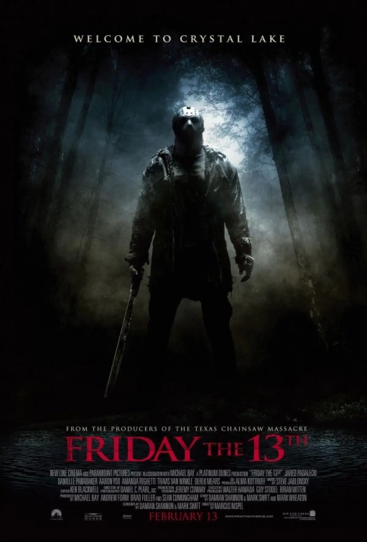 Poster film Friday The 13th (2009).