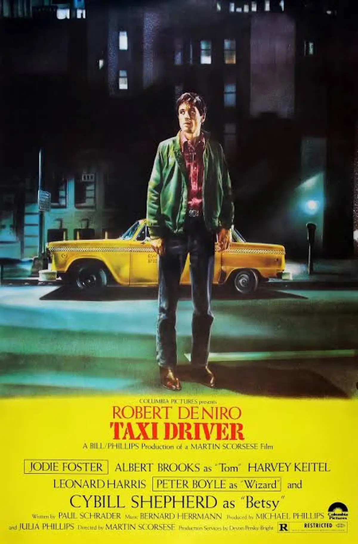 Poster film Taxi Driver (1976).