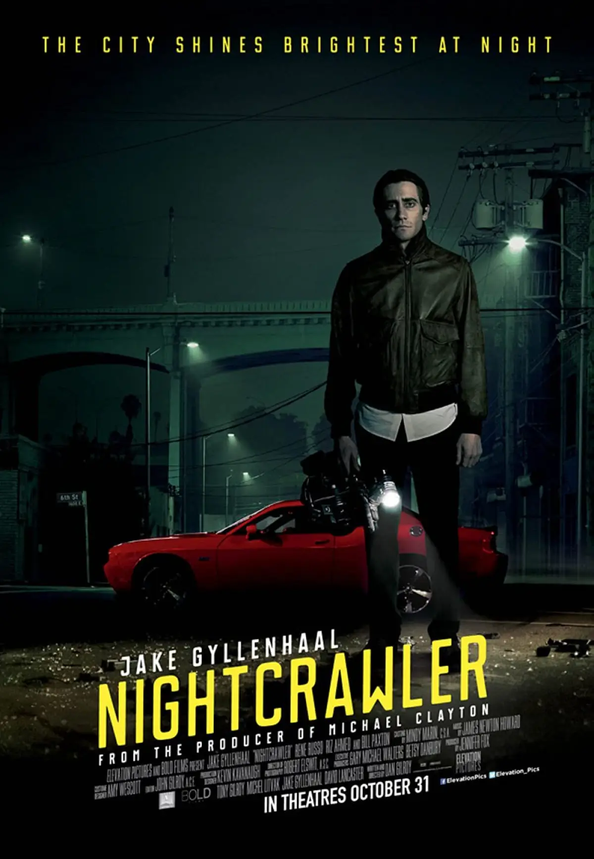 Poster film Nightcrawler (2014).