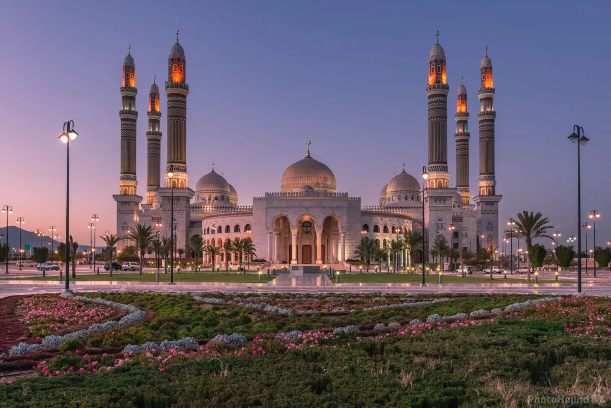 Masjid Al-Saleh yang berada di Yaman.