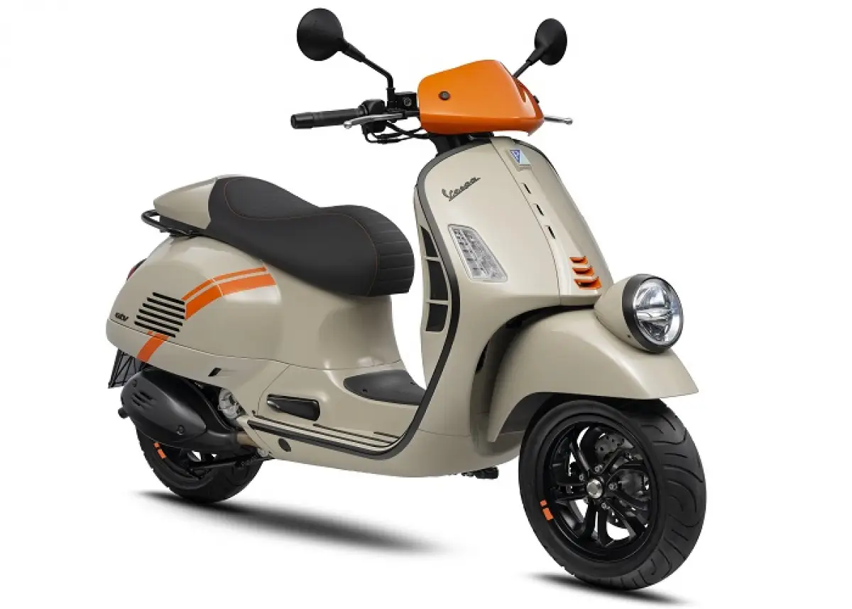 Tampilan Vespa GTV Terbaru  (Sumber : dok.PT Piaggio Indonesia)