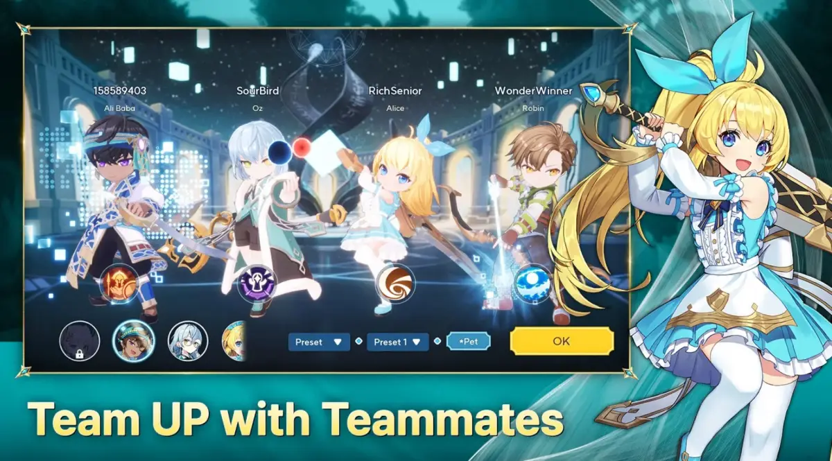 Game Wonderers: Eternal World buka pra register menjelang peluncuran perdana di wilayah tertentu (Sumber : Smilegate Holdings, Inc)