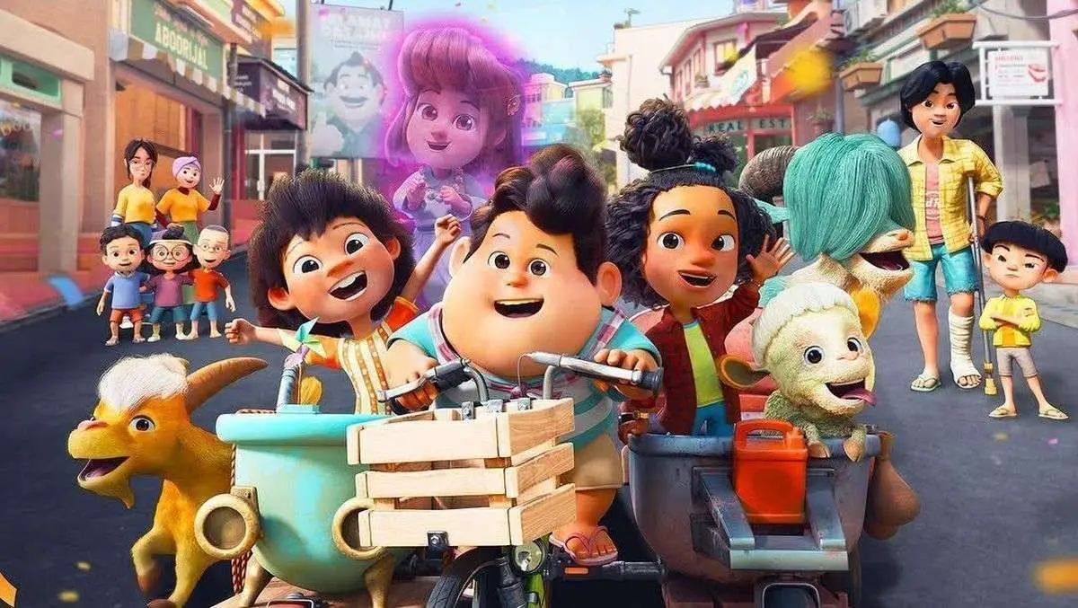 Poster film Jumbo. (Sumber: Visinema)