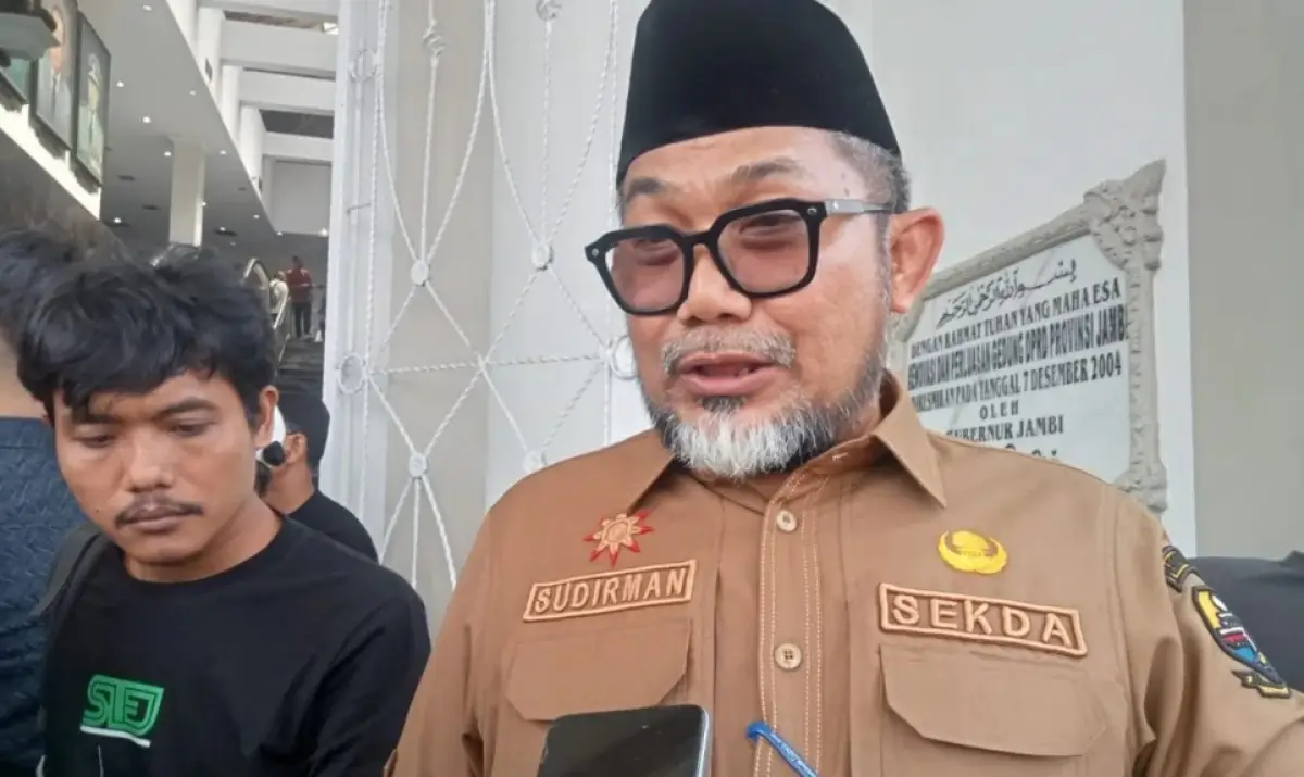 Sekdaprov Jambi Sudirman. (Sumber: Antara)