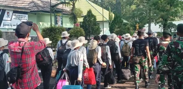 KPAI Dampingi Pelatihan Bela Negara 272 Siswa di Barak Militer Jabar