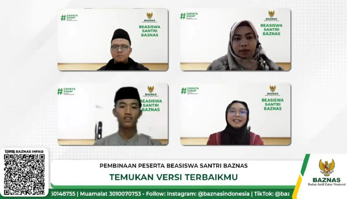 BAZNAS Dorong 10.000 Santri Penerima Beasiswa Jadi Generasi Tangguh (Sumber : Dok. BAZNAS)