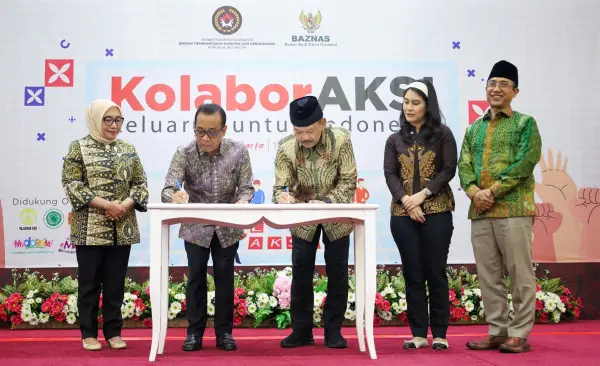 BAZNAS dan Kemenko PMK Bersinergi Sejahteraan Perempuan dan Anak Keluarga Prasejahtera