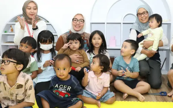Menteri PPPA Apresiasi Godrej Hadirkan Daycare Onsite iPlay untuk Tempat Kerja Ramah Keluarga
