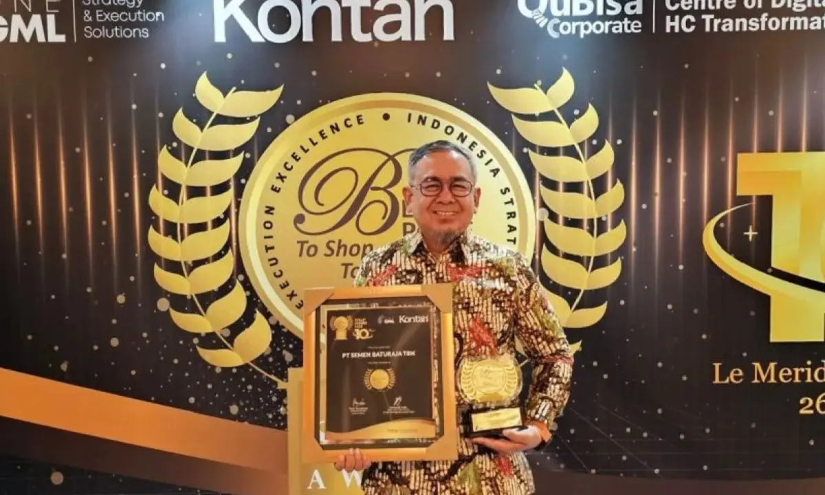 PT Semen Baturaja Raih Penghargaan Bergengsi, Bukti Transformasi Strategi yang Sukses (Sumber : Dok. ANTARA/HO-PT Semen Baturaja)