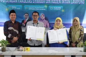 KPPU Gandeng UIN Raden Intan Lampung Dorong Edukasi Persaingan Usaha Berbasis Syariah (Sumber : Dok. KPPU)