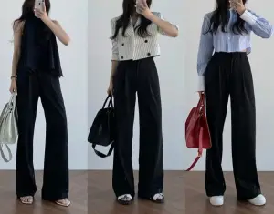 3 Gaya Outfit Ngantor ala Gen Z, Kece Abis tapi Tetap Profesional! (Sumber : pinterest/Korean Look Book)