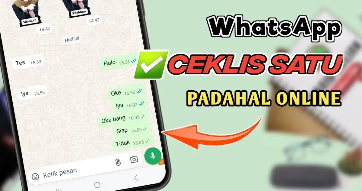 2 Tips WhatsApp Centang Satu Tanpa Matikan Data! Cocok Buat Kamu yang Butuh “Me Time” (Sumber : YouTube/Ubaid Auliak)