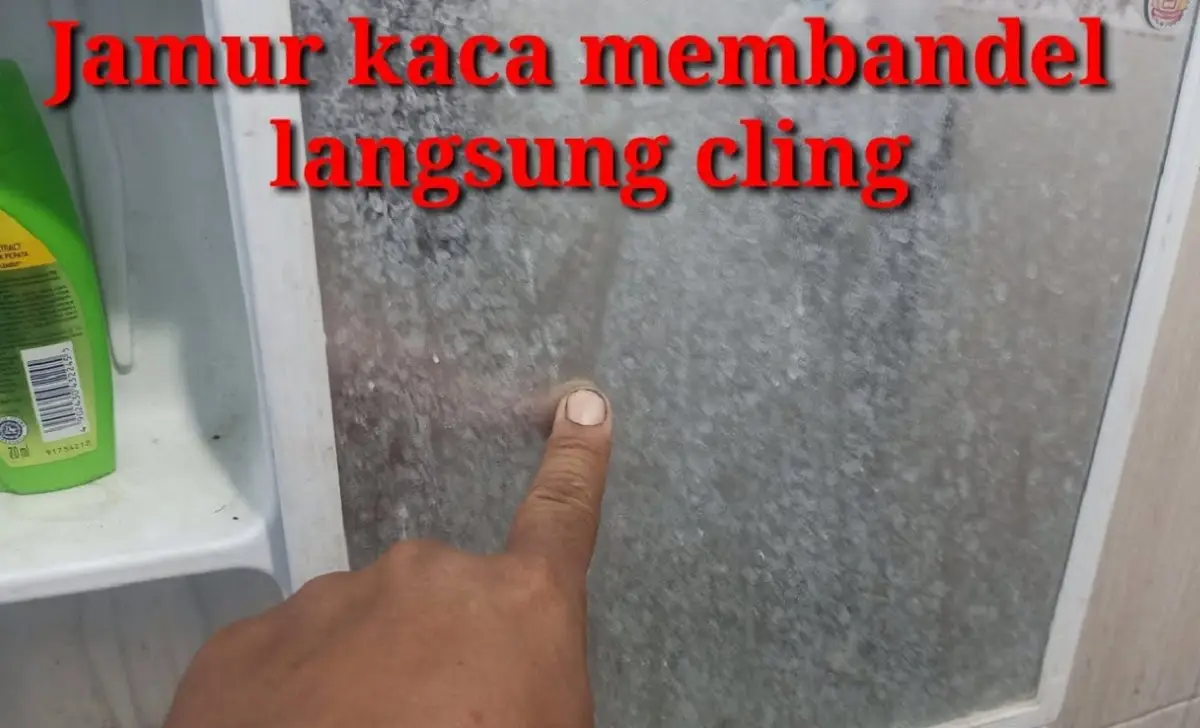 Cara Mudah Membersihkan Jamur Kaca (Sumber : YouTube/Sidik motor)