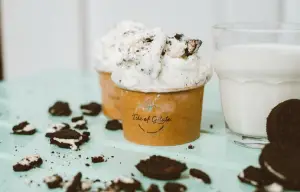 Ilustrasi Es Krim Oreo (Sumber : pexels/ROMAN ODINTSOV)