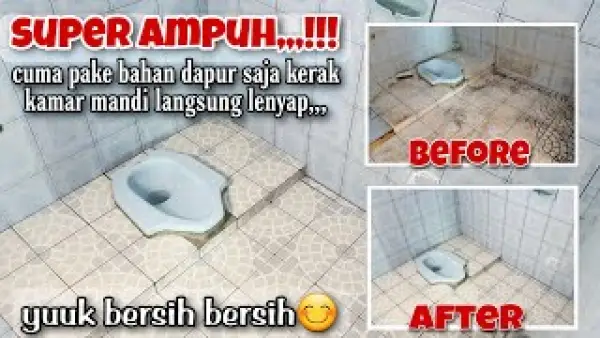 Tips Membersihkan Keramik Kamar Mandi dari Kerak Membandel dengan Bahan Dapur