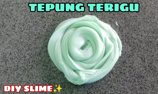 Cara Mudah Membuat Slime dari Tepung Terigu, Pasti Lucu dan Aman Dimainkan