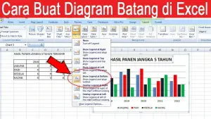 Cara Membuat Diagram Batang di Microsoft Excel (Sumber : YouTube/Sobat OPS)