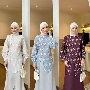Inspirasi Tunik Lebaran 2026: Tampil Anggun dan Nyaman Saat Hari Raya (Sumber : pinterest / Soft girl outfit)