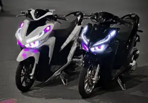 ilustrasi Konsep Modifikasi Minimalis Vario 125 2017: Simpel Tapi Berkelas (Sumber : pinterest / ryu)