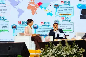 Direktur Treasury & International Banking BNI Abu Santosa Sudradjat (Sumber : Istimewa)