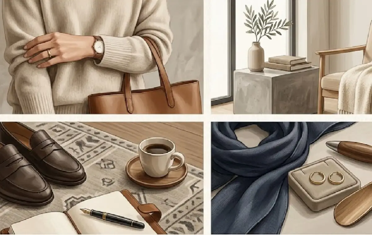 Ilustrasi Quiet Luxury (Sumber : Gemini AI)